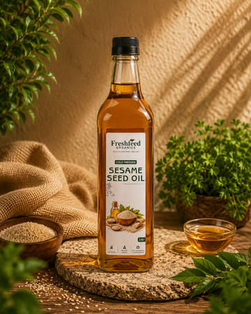 Sesame Seed Oil (Cold-Pressed)