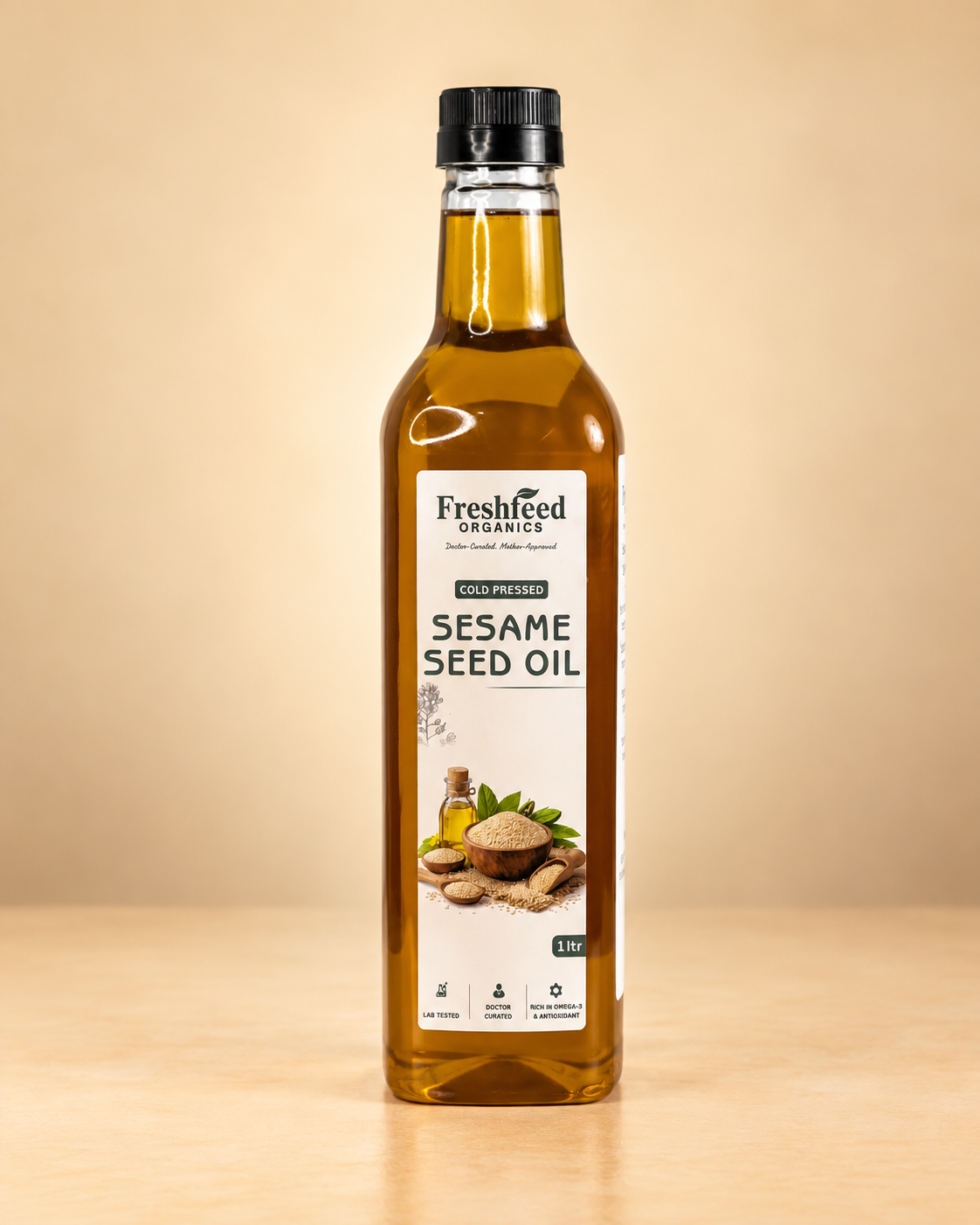 Sesame Seed Oil (Cold-Pressed)
