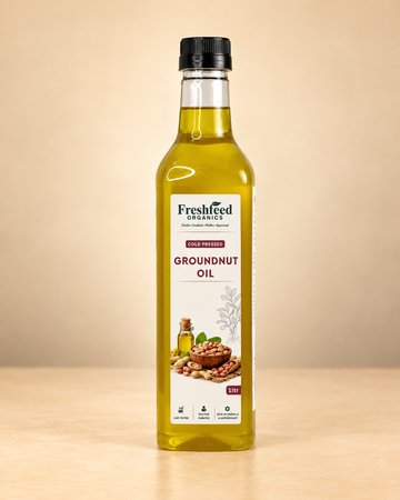 Groundnut Oil (Cold-Pressed)