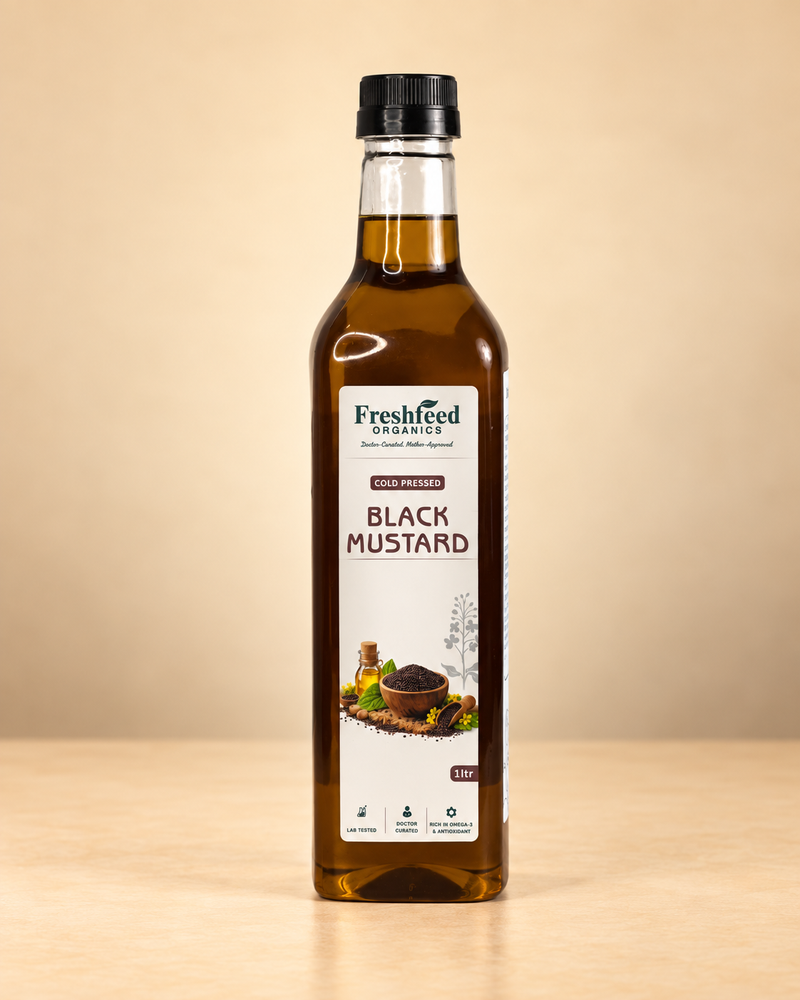 Black Mustard Oil (Cold-Pressed)
