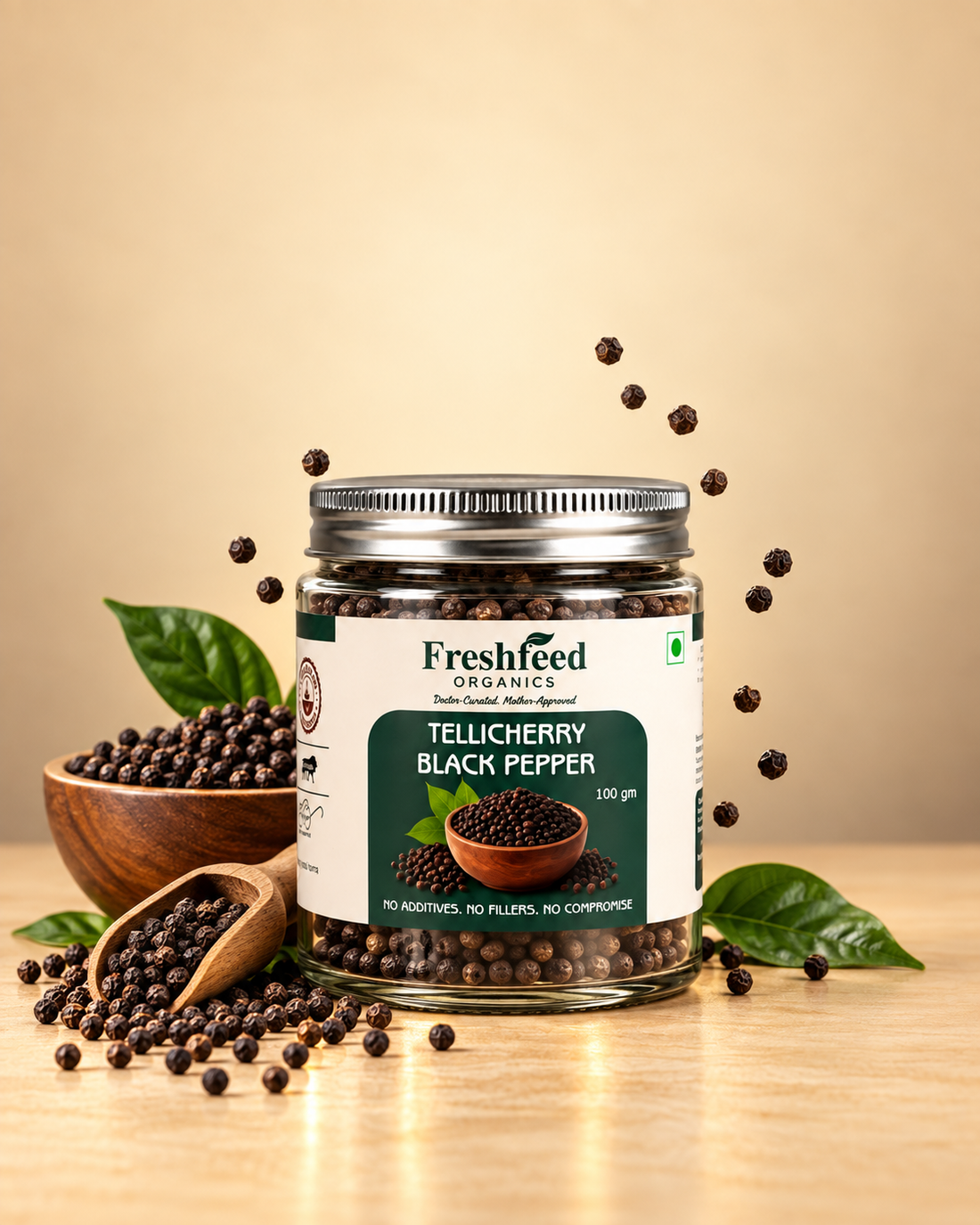 Tellicherry Black Pepper (Whole)