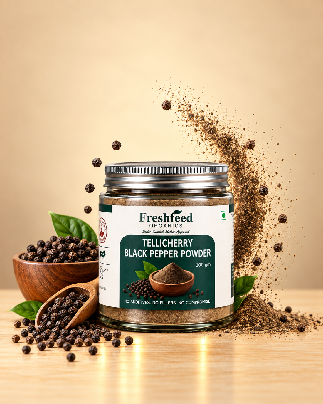 Tellicherry Black Pepper Powder