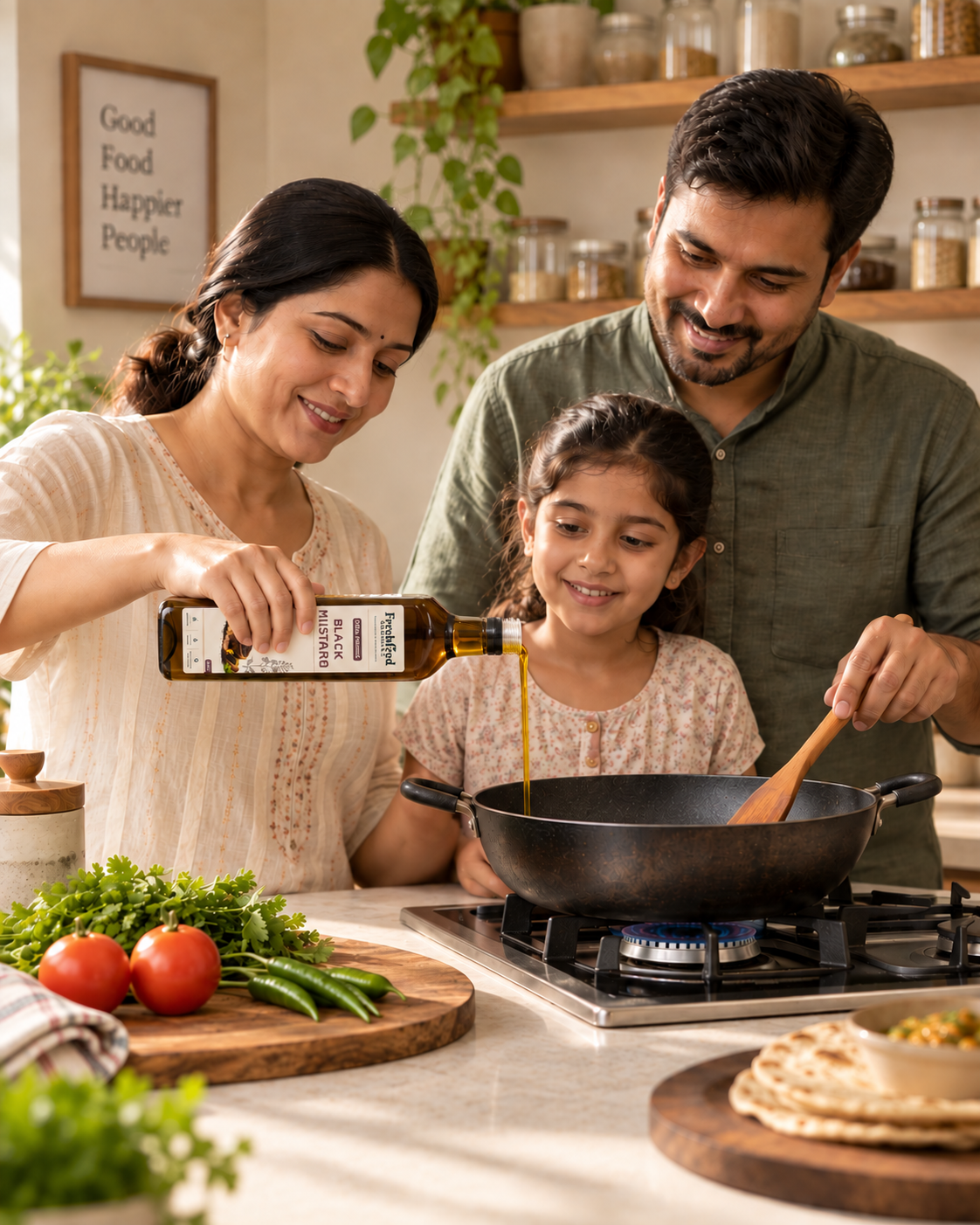 Black Mustard Oil (Cold-Pressed)