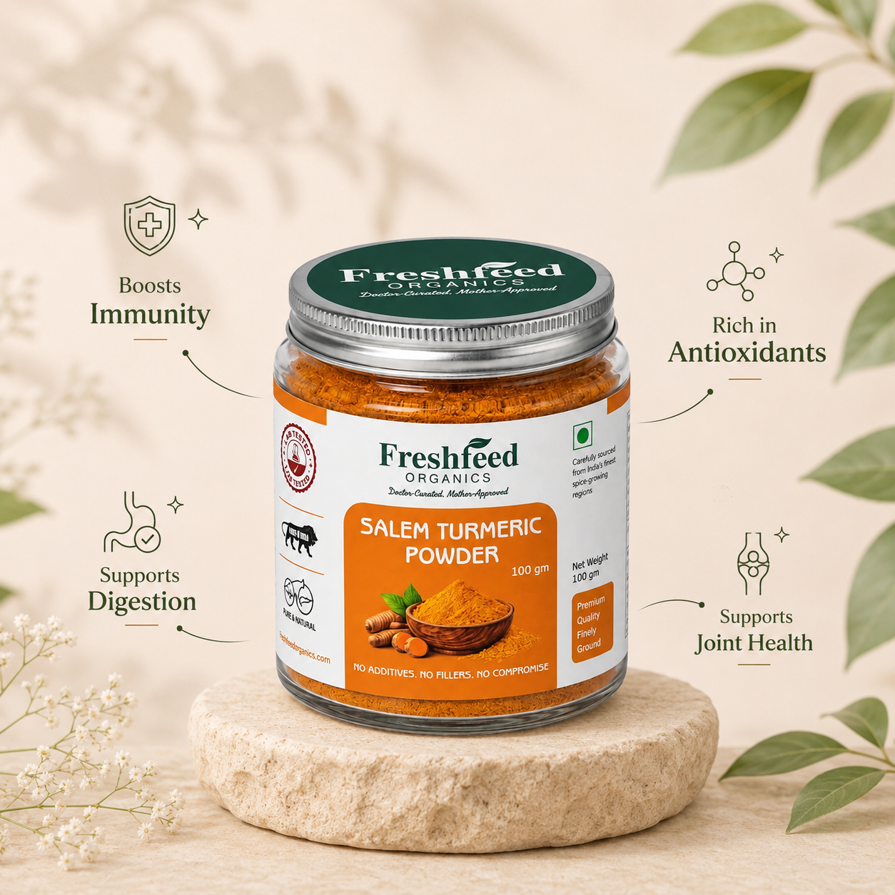 Salem Turmeric Powder (Haldi)