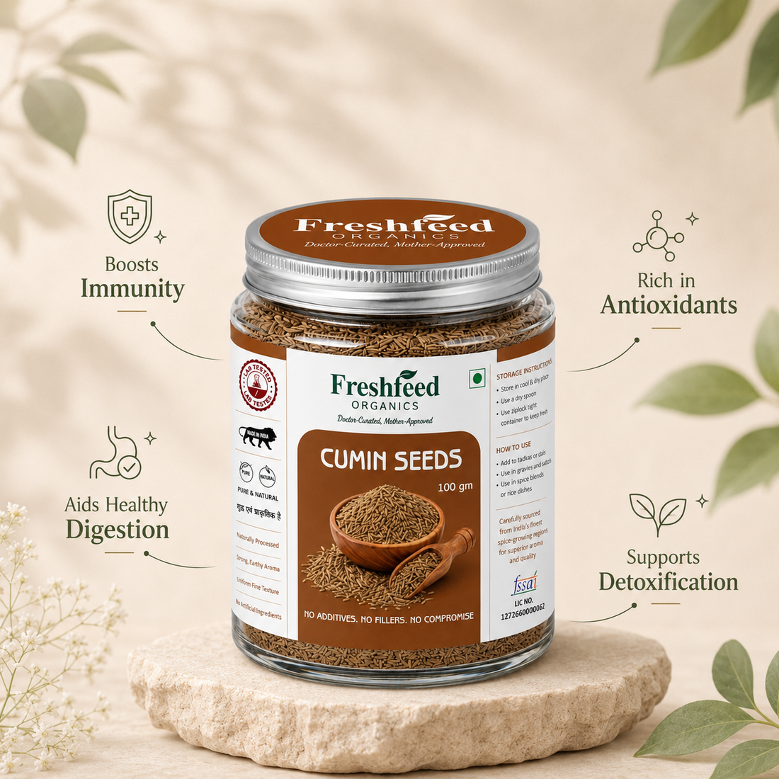 Cumin Seeds (Jeera Whole)